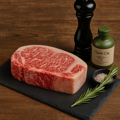 Japanese A5 Wagyu Miyazaki Sirloin Steak