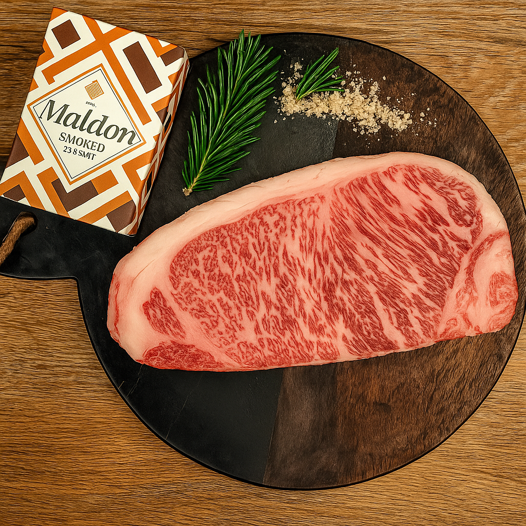 900 Days Grain Fed Japanese A5 Wagyu SUMMO Sirloin Steak